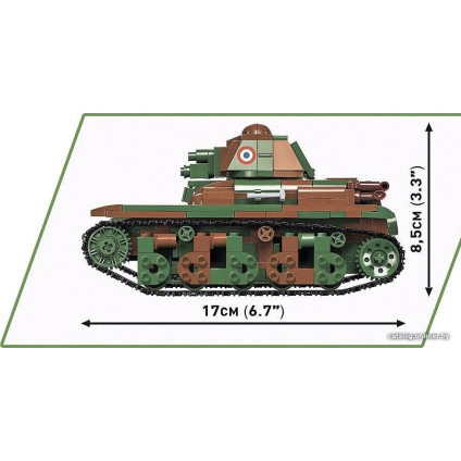 Конструктор Cobi World War II 2553 Renault R35