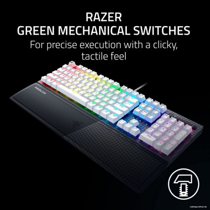 Клавиатура Razer BlackWidow V3 Green Switch Roblox Edition (нет кириллицы)