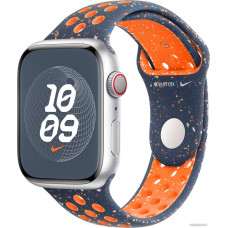 Ремешок Apple Nike Sport Band MUV93 (45 мм, синее пламя, размер M/L)