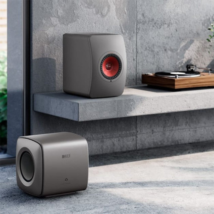 Проводной сабвуфер KEF KC62 (серый)