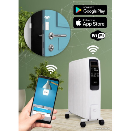 Масляный радиатор Yoer Inferno OFR1025W