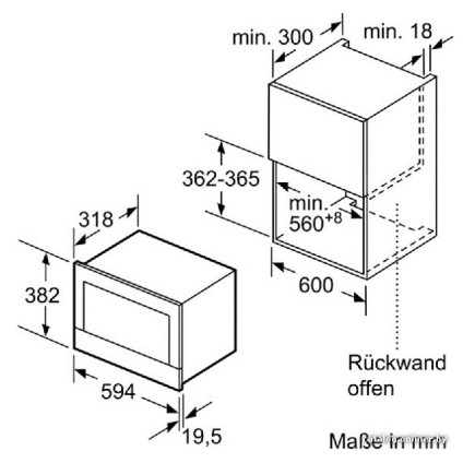 Микроволновая печь Bosch BFR634GS1