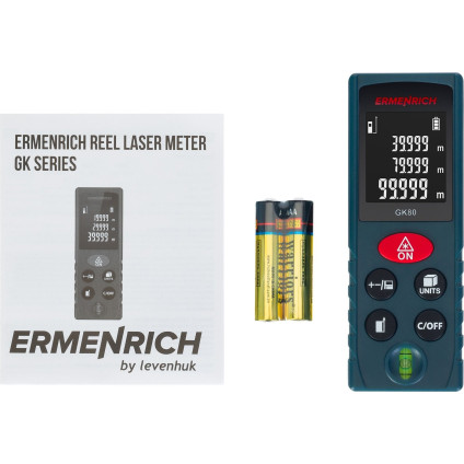 Лазерный дальномер Ermenrich Reel Plus GK80 83081