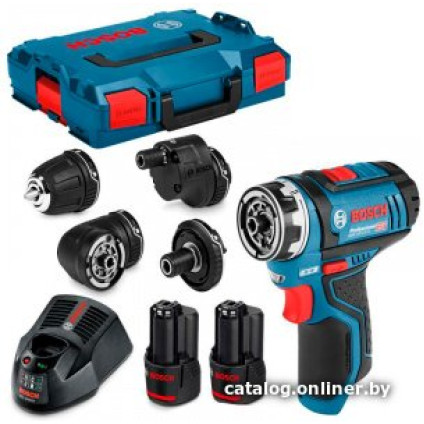 Винтоверт Bosch GSR 12V-15 FC Professional 06019F6000 (с 2-мя АКБ, кейс)