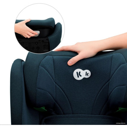 Детское автокресло KinderKraft Junior Fix I-size (зеленый изумруд)