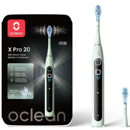 Электрическая зубная щетка Oclean X Pro 20 (зеленый)