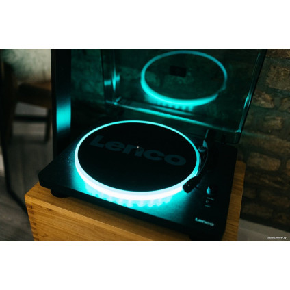Виниловый проигрыватель Lenco LS-50LED BK