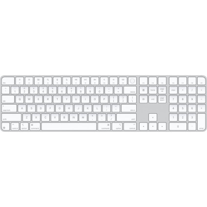 Клавиатура Apple Magic Keyboard USB-C MXK73ZA/A (с Touch ID и цифровой панелью, с белыми клавишами, раскладка US English)