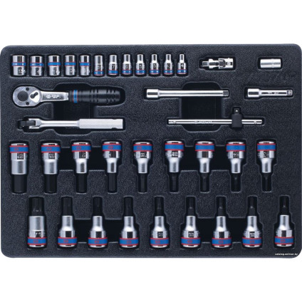 Универсальный набор инструментов King Tony 9-7537MR (37 предметов)