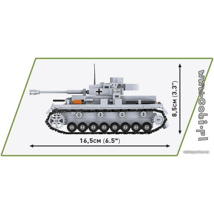 Конструктор Cobi World War II 2714 Panzer IV Ausf.G
