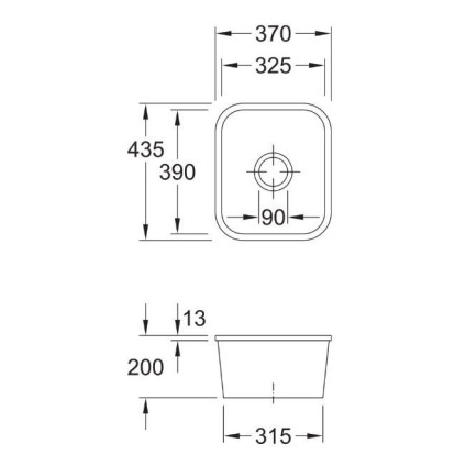 Кухонная мойка Villeroy & Boch Cisterna 45 670402TR