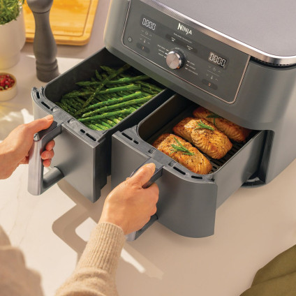 Аэрогриль (аэрофритюрница) Ninja MAX 6-in-1 Dual Zone DZ400EU