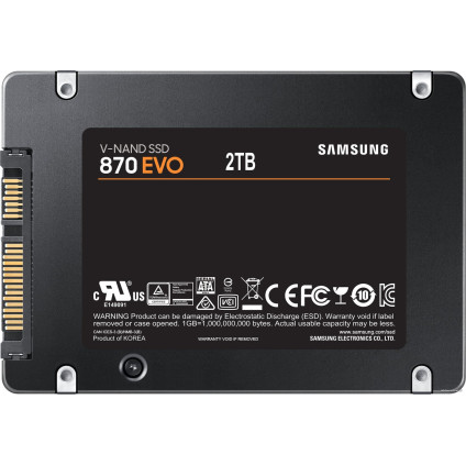 SSD Samsung 870 Evo 2TB MZ-77E2T0BW