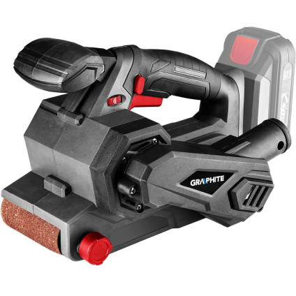 Ленточная шлифмашина GRAPHITE 58GE136 (без АКБ)