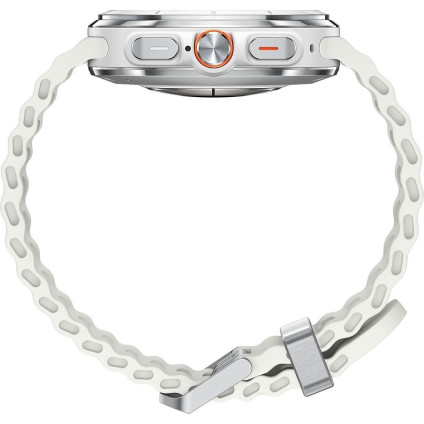 Умные часы Samsung Galaxy Watch Ultra 2025 47 мм LTE (белый титан)