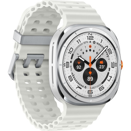Умные часы Samsung Galaxy Watch Ultra 2025 47 мм LTE (белый титан)
