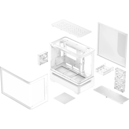 Корпус ASUS Prime AP202 TG ARGB (белый)