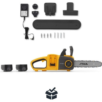 Аккумуляторная пила Stiga CS 300e 273404501/ST1 (с 2-мя АКБ)