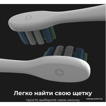 Электрическая зубная щетка AENO DB1S (3 насадки, белый)