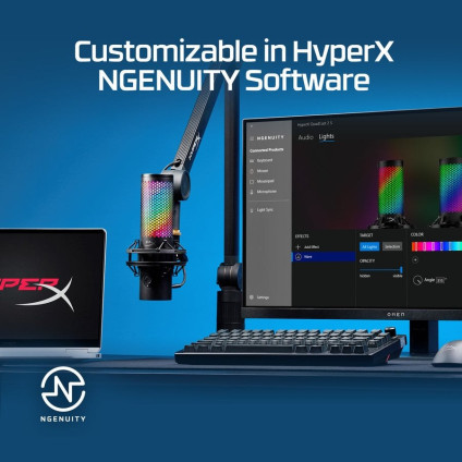 Проводной микрофон HyperX QuadCast 2 S