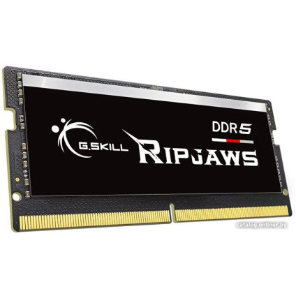 Оперативная память G.Skill Ripjaws 32ГБ DDR5 SODIMM 4800 МГц F5-4800S4039A32GX1-RS