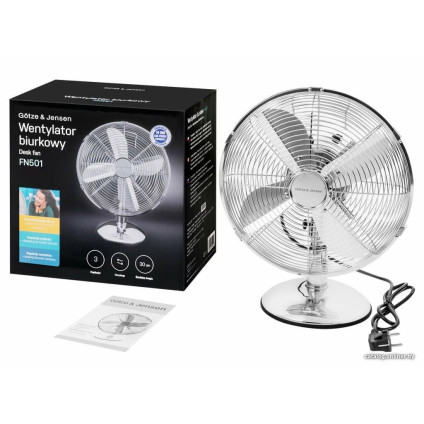 Вентилятор Goetze & Jensen FN501 Chrom