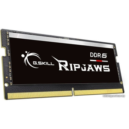 Оперативная память G.Skill Ripjaws 32ГБ DDR5 SODIMM 4800 МГц F5-4800S4039A32GX1-RS