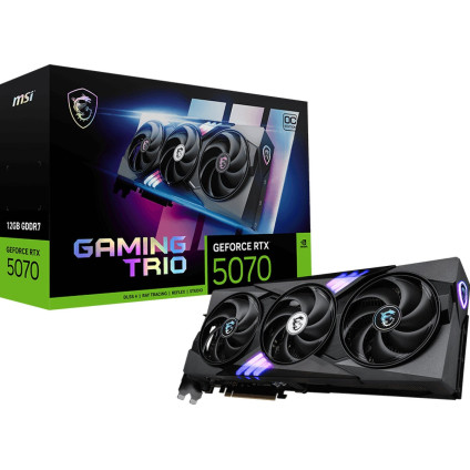 Видеокарта MSI GeForce RTX 5070 12G Gaming Trio OC