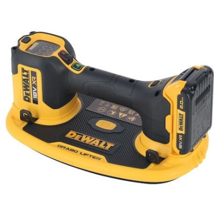 Стеклодомкрат (присоска для стекла и плитки) DeWalt DCE590D1T (с 1-им АКБ)