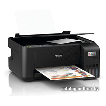 МФУ Epson EcoTank L3210 (ресурс стартовых контейнеров 8100/6500, контейнер 103)