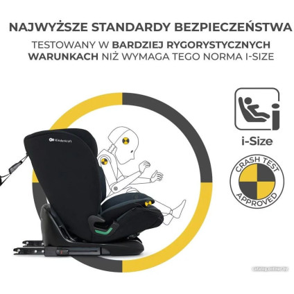 Детское автокресло KinderKraft Oneto3 i-Size (черный)