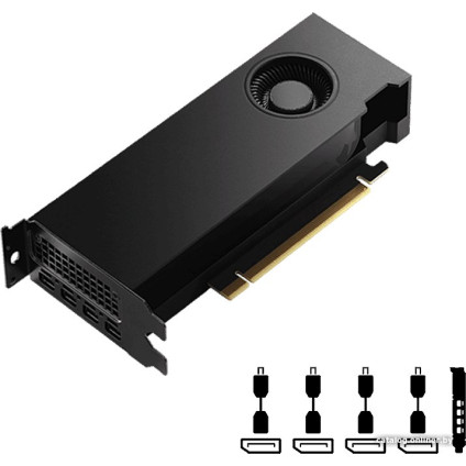 Видеокарта PNY RTX 4000 Ada Generation SFF 20GB GDDR6 VCNRTX4000ADALP-PB