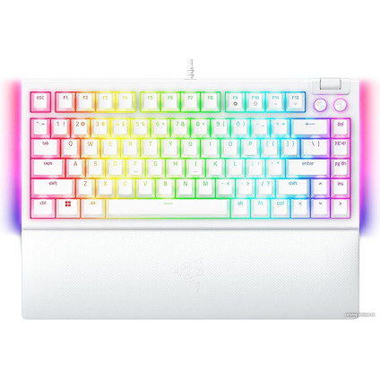 Клавиатура Razer BlackWidow V4 75% (белый, нет кириллицы)