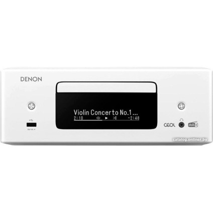 Сетевой CD-ресивер Denon RCD-N12DAB (белый)