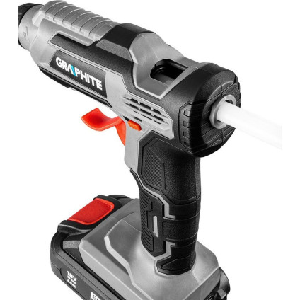 Термоклеевой пистолет GRAPHITE 58G040 (без АКБ)