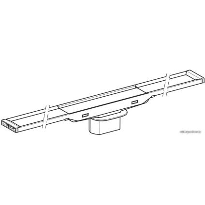 Трап/канал Geberit CleanLine20 154.450.KS.1 (нержавеющая сталь)
