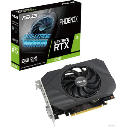 Видеокарта ASUS Phoenix GeForce RTX 3050 V2 8GB GDDR6 PH-RTX3050-8G-V2