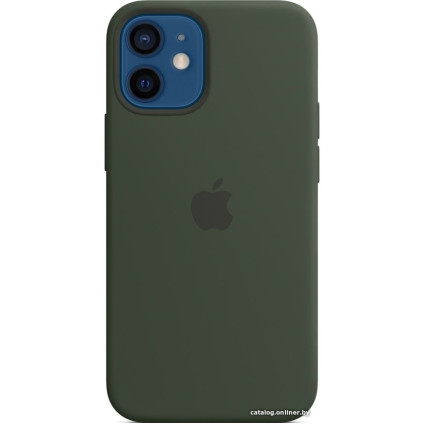 Чехол для телефона Apple MagSafe Silicone Case для iPhone 12 mini (кипрский зеленый)