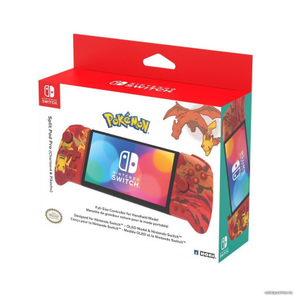 Геймпад HORI Split Pad Pro Pikachu & Charizard NSW-413U