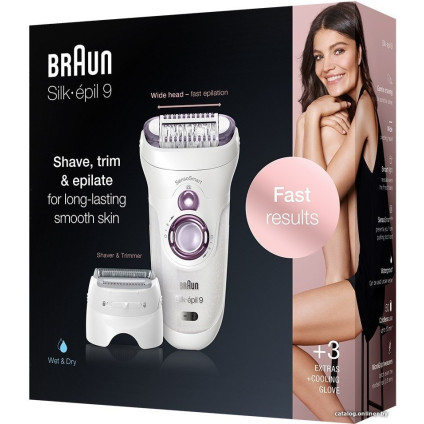 Эпилятор Braun Silk-epil 9 SensoSmart 9/710