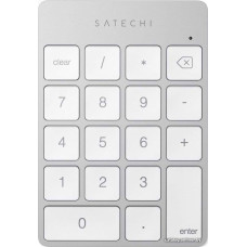 Цифровой блок Satechi Aluminum Slim Rechargeable Bluetooth Keypad (серебристый)