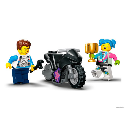 Конструктор LEGO City 60341 Трюковое испытание Нокдаун