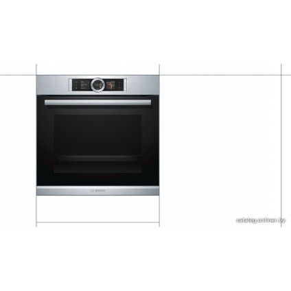 Электрический духовой шкаф Bosch HBG6764S1