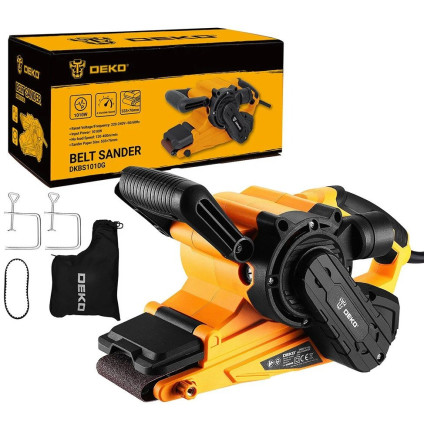 Ленточная шлифмашина Deko DKBS1010G