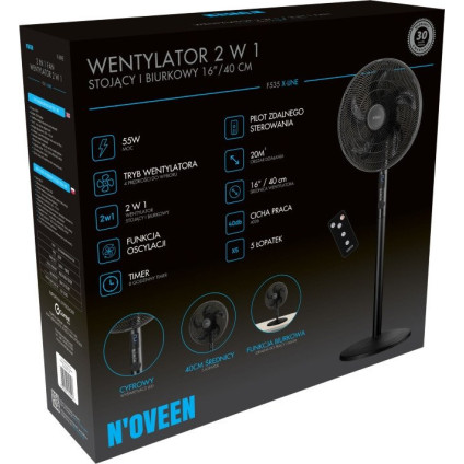 Вентилятор Noveen X-Line F535