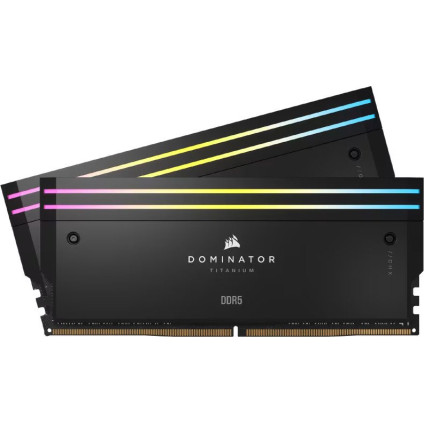 Оперативная память Corsair Dominator Titanium RGB 2x48ГБ DDR5 6400 МГц CMP96GX5M2B6400C32