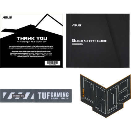 Видеокарта ASUS TUF Gaming Radeon RX 9060 XT OC Edition 16GB GDDR6 TUF-RX9060XT-O16G-GAMING