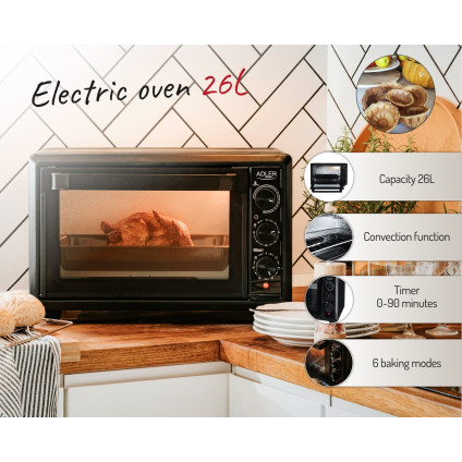 Мини-печь Adler AD 6023