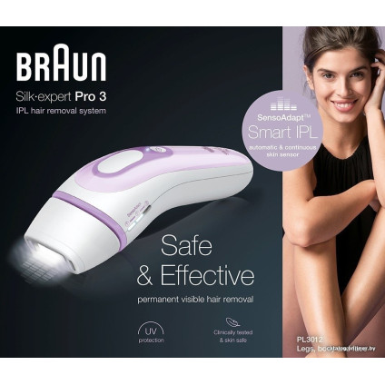 Фотоэпилятор Braun Silk-expert IPL Pro 3 PL3012