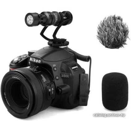 Проводной микрофон Comica CVM-VM10 II (черный)